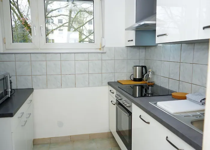 Unique - 3 - Loggia - Kueche - Waschmaschine アパート ブレーメン